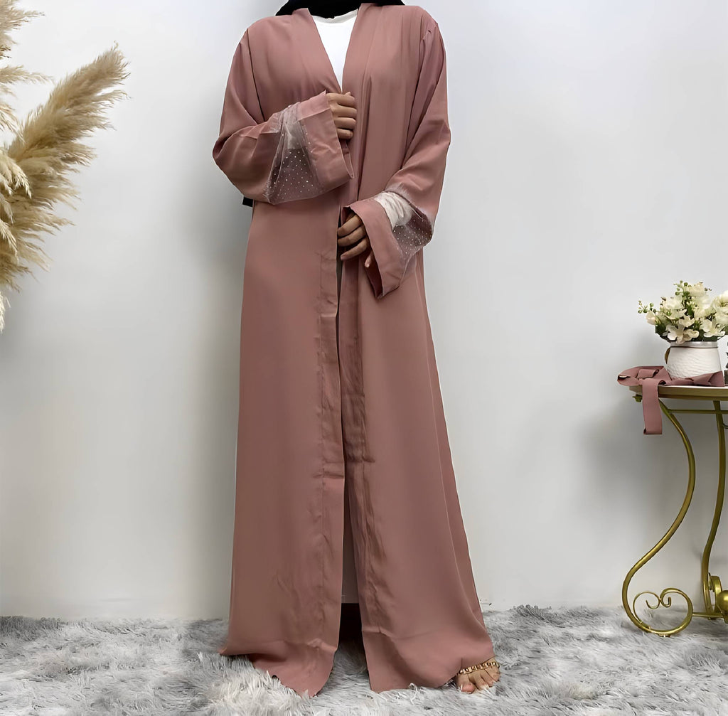 Cardigan robe patchwork losanges