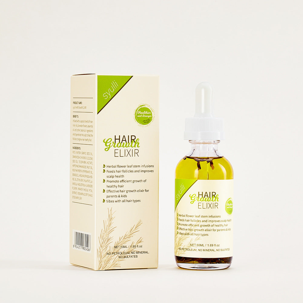 Herbal Hair Growth Oil with Rosemary Repair Essence