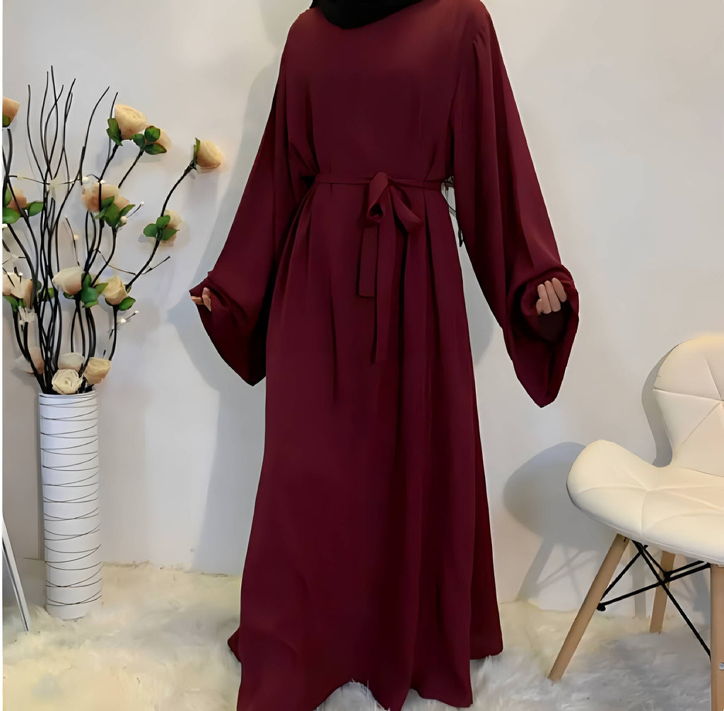 Abaya longue femme style Dubaï