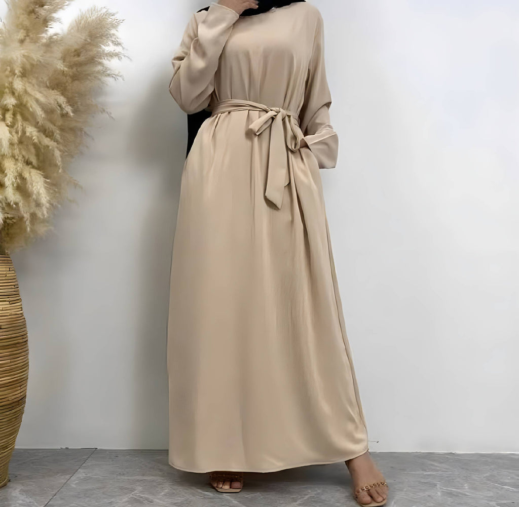 Robe femme lacée à poches