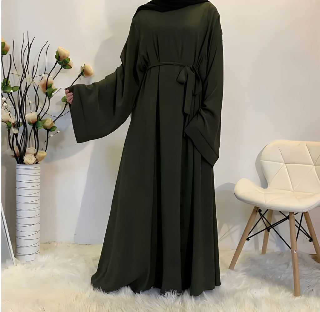 Abaya longue femme style Dubaï