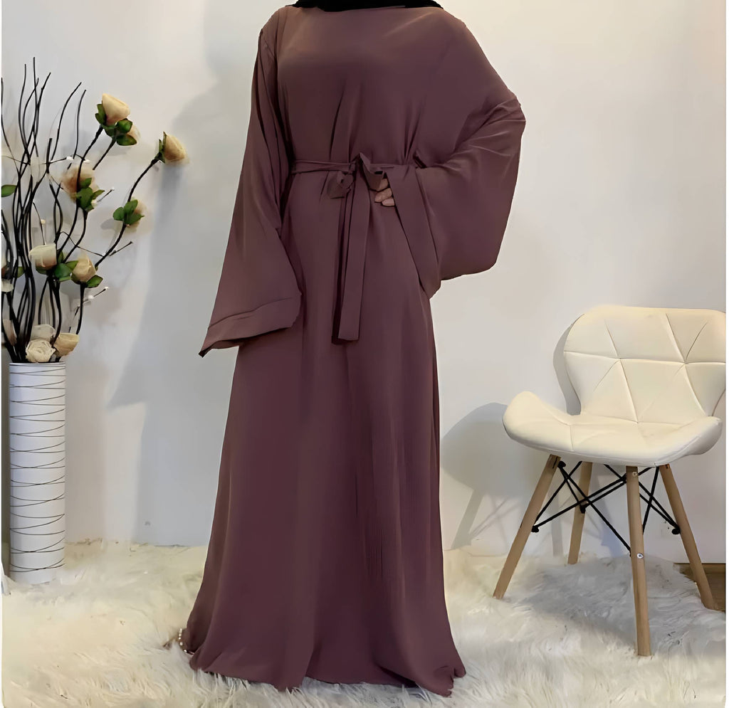 Abaya longue femme style Dubaï